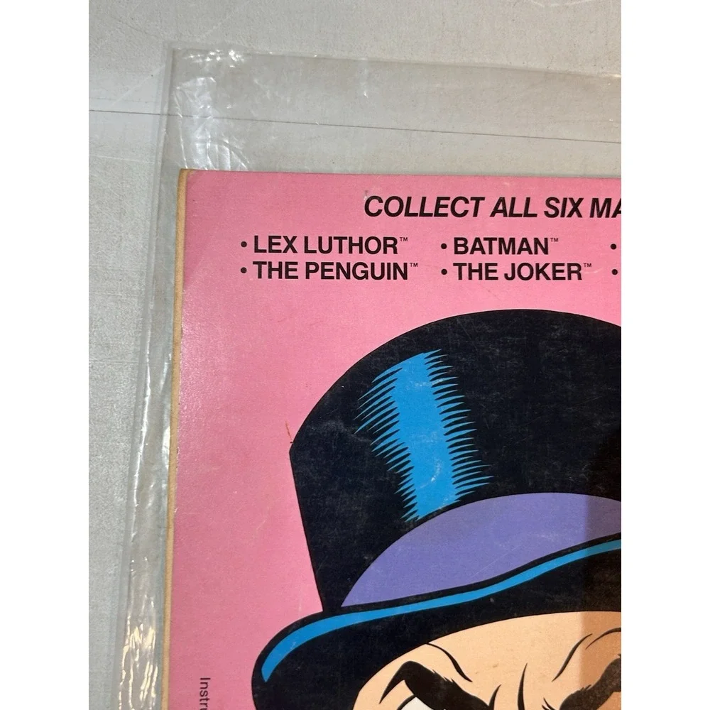Vintage Penguin Super Powers Coloring and Activity Book 1984 Unused RARE DC